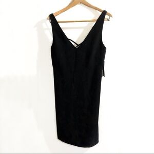 NWT Zara Black dress criss-cross strappy back